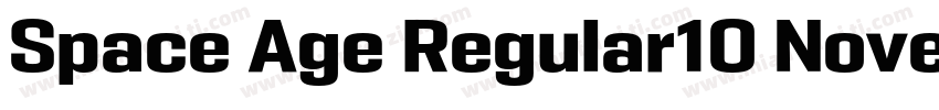 Space Age Regular10 November 5 2字体转换